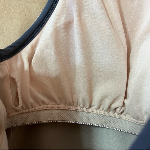 Kortni Jeane | Squared Up Swim Top Bikini High Neck Grey Size L - Picture 10 of 10